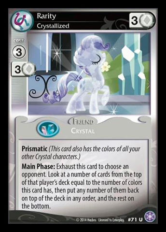 Rarity, Crystallized